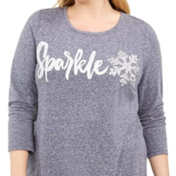 Style & Co. women plus size 1X sweatshirt - Picture 2 of 2
